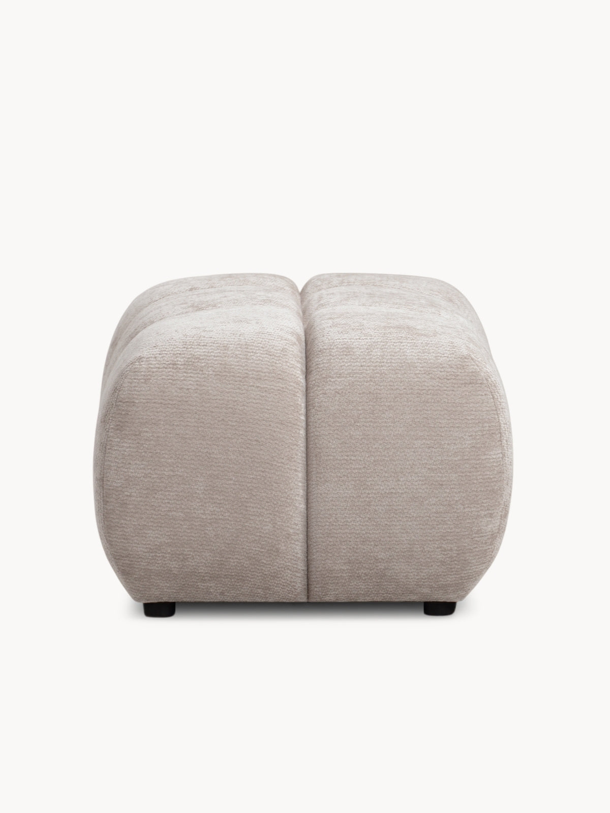 Pufa tapicerowana Lutario Mini - beżowy szenil Vibe 08