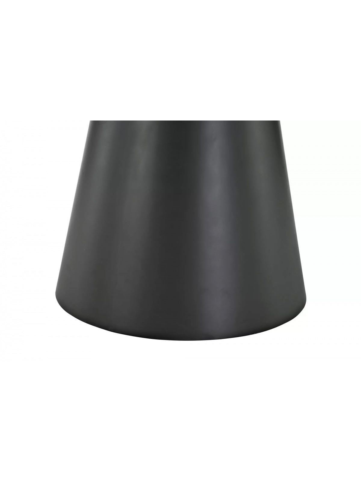 Noga stołu Lureno czarna, wykonana z MDF, nowoczesny design