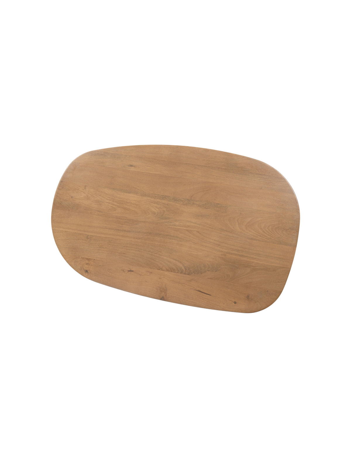 Stolik kawowy Moku owalny 110x70 cm - drewno mango Naturalny