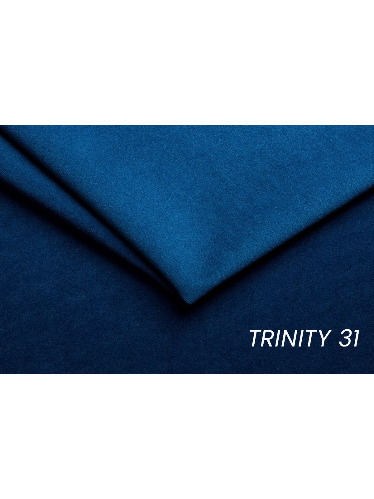 Narożnik Laksaro z funkcją spania lewostronny - niebieski welur Trinity 31