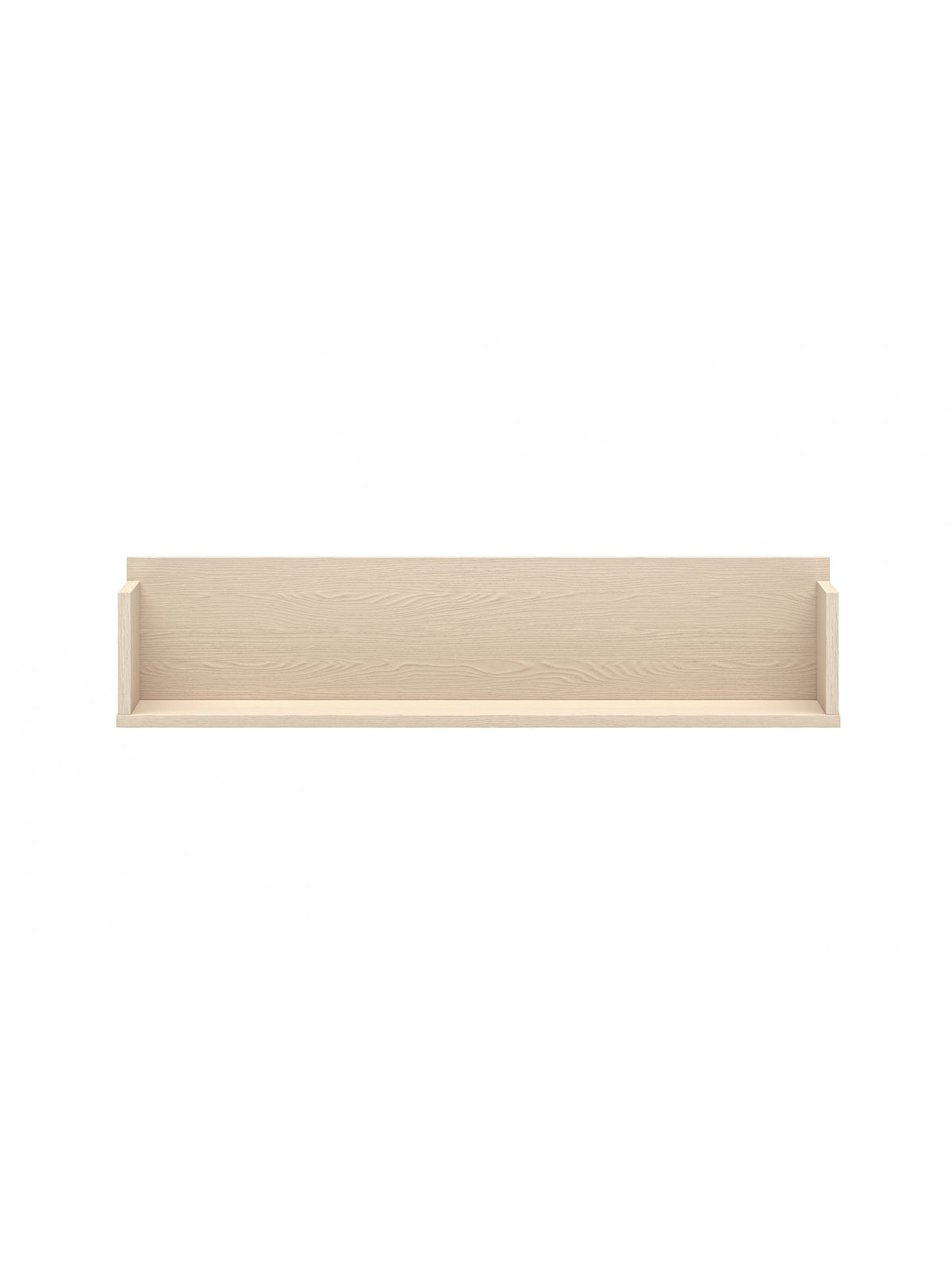 Półka dziecięca Marla 90 cm w kolorze piasek pustyni, jasne drewno, ujęcie frontowe