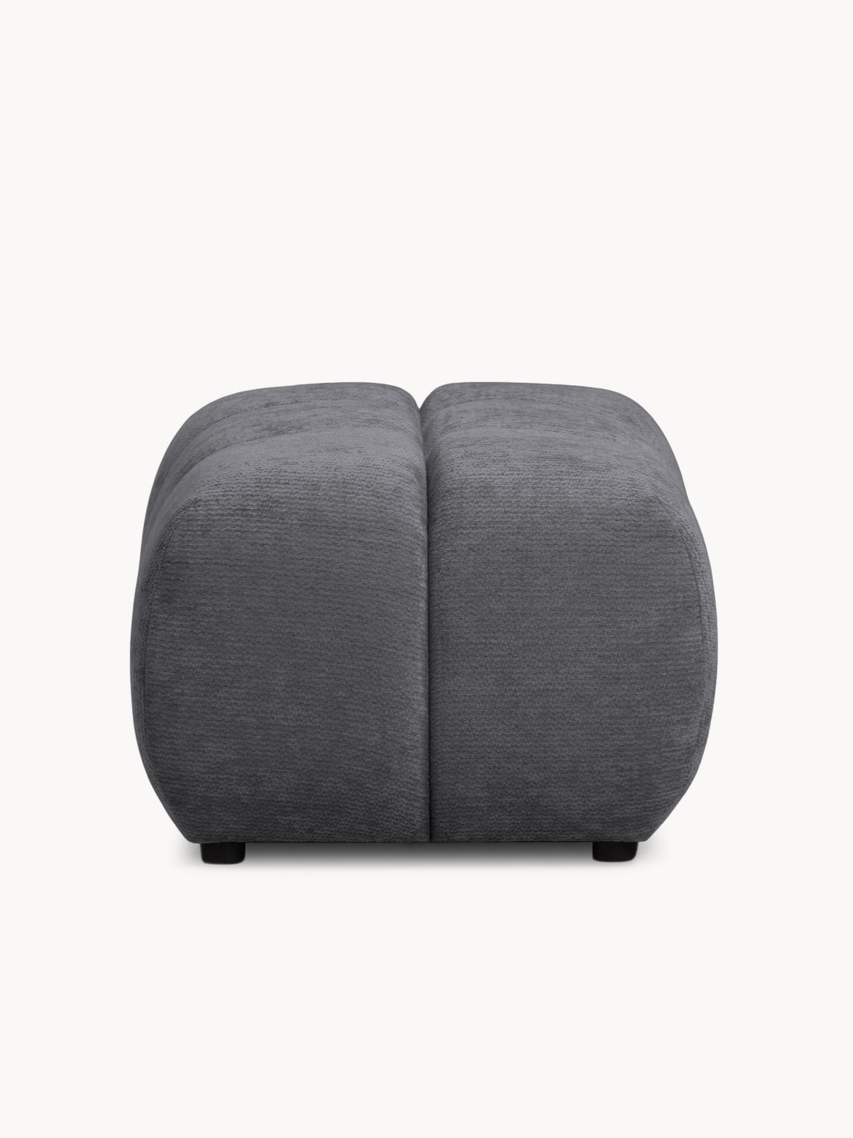 Pufa tapicerowana Lutario Mini - szary szenil Vibe 95