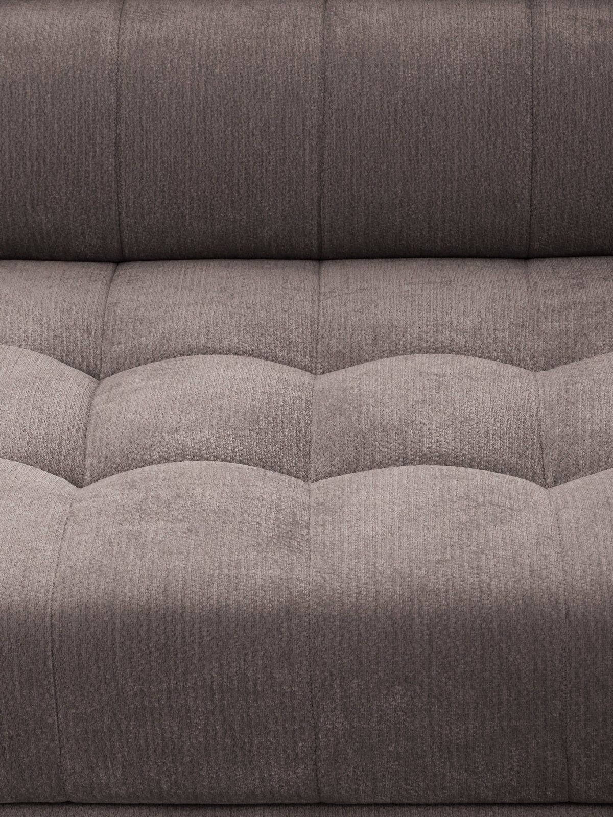 Sofa Nardo brązowy szenil Vibe 21 pikowana powierzchnia siedziska