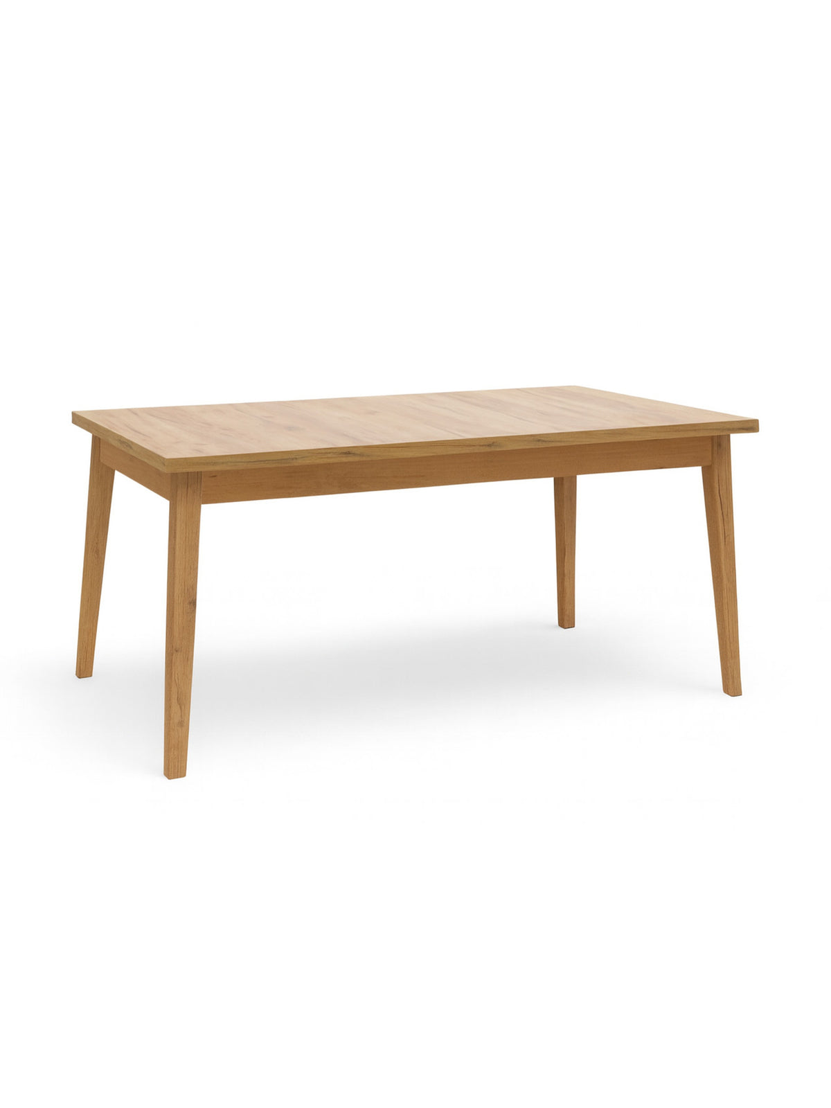 Stół rozkładany Paris 160-200x90 cm dąb craft z drewna, prostokątny blat